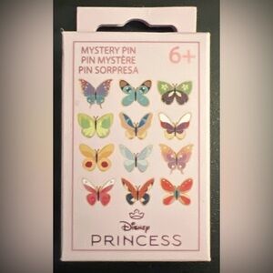 Loungefly Disney Princess Butterfly Mystery pin 2025 New Sealed